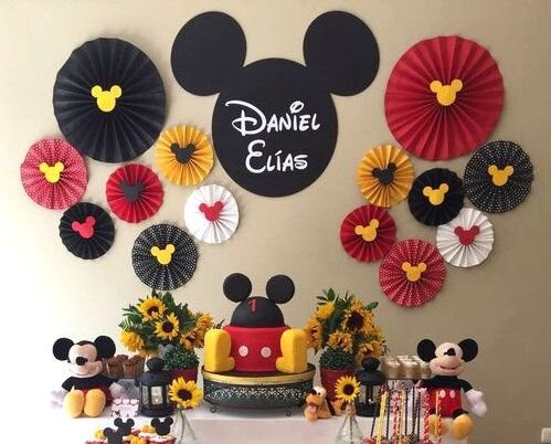 Rozete decorative tematica Mickey mouse