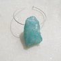 Blue Titanium Quartz 10 aprox 24x13 mm