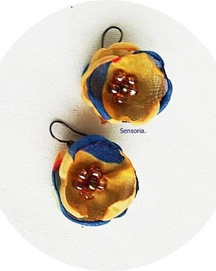 cercelusi - floricele galben / albastru Rezervati