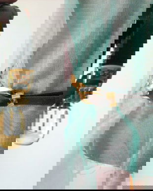 CUREA PIELE NATURALA NEAGRA ACCESORII AURII