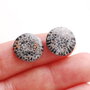 Pereche Coral Fosil - cabochoane - SP3