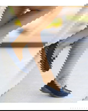 Pantofi Casual Leida Bleumarin