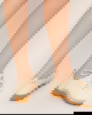 Pantofi Casual Escan Bej