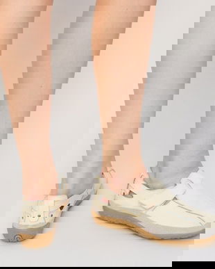 Pantofi Casual Teos Bej