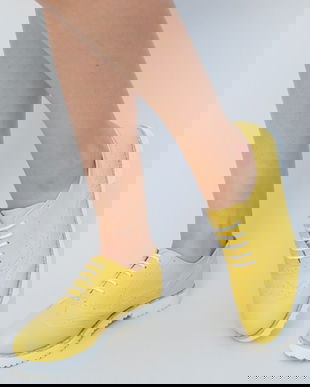 Pantofi Casual Aman Galbeni