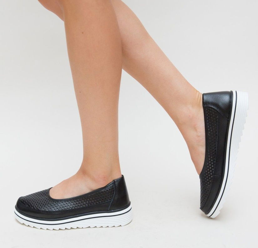 Espadrile Geani Negre