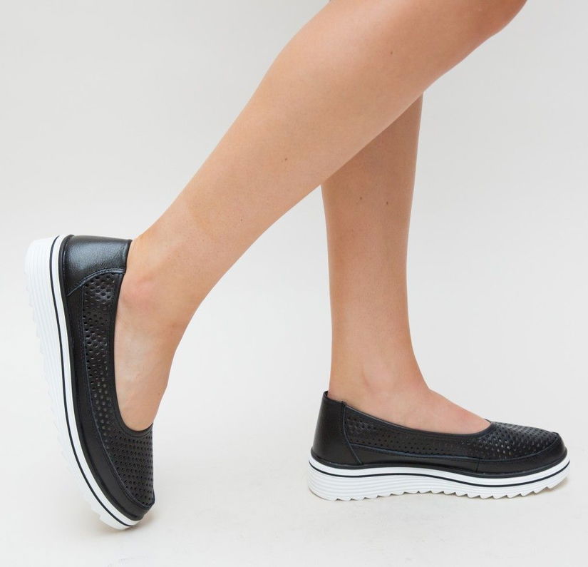 Espadrile Geani Negre