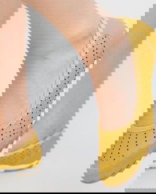 Pantofi Casual Betian Galbeni