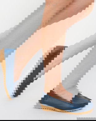 Mocasini Dankes Bleumarin