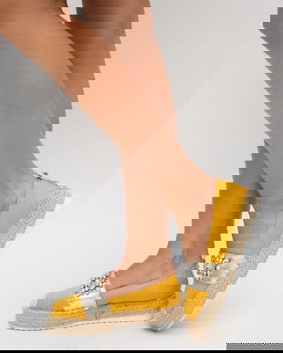 Espadrile Cute Galbene