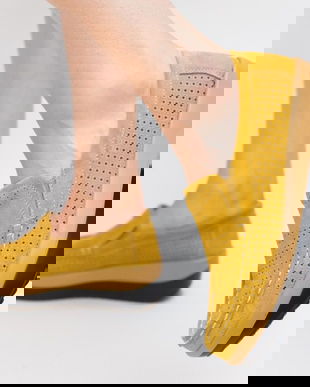 Pantofi Casual Prizma Galbeni