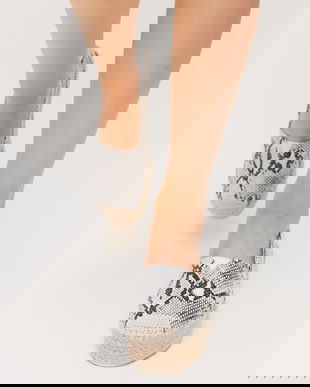 Espadrile Somya Albe