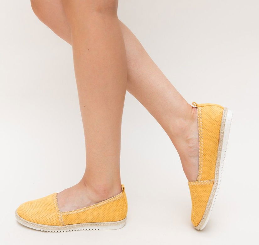 Espadrile Volpy Galbeni