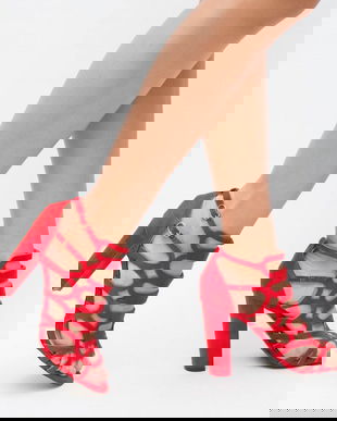 Sandale Custom Rosii