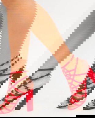 Sandale Exotic Rosii