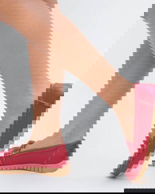 Pantofi Casual Zina Rosii