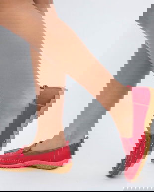 Pantofi Casual Roma Rosii