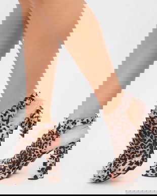 Sandale Toby Leopard