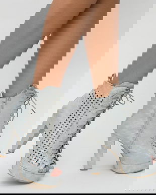 Botine Stoia Argintii