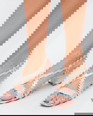 Sandale Bolga Argintii