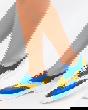 Pantofi Casual Oxi Albastri