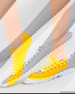 Pantofi Casual Verte Galbene