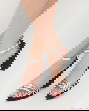 Sandale Dama Loka Argintii 2