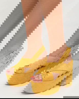 Sandale Farao Galbene