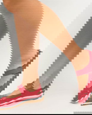 Espadrile Besto Rosii