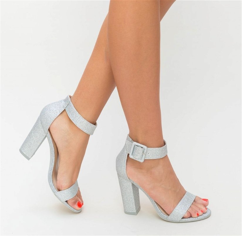 Sandale Moda Argintii