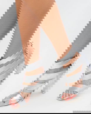 Sandale Smirno Argintii