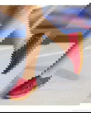 Pantofi Casual Monta Rosii