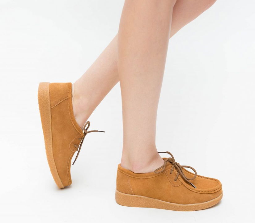 Pantofi Casual Neca Camel