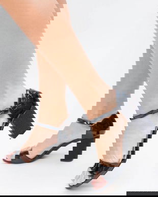 Sandale Sindia Negre