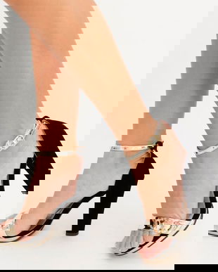 Sandale Dama Krim Aurii