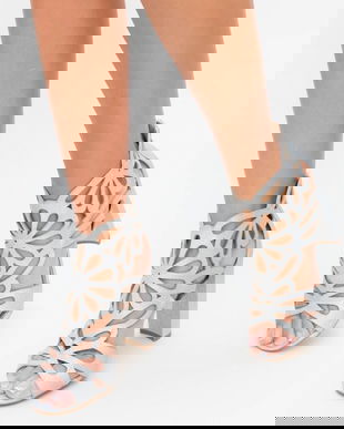 Sandale Numan Argintii