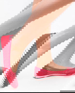 Pantofi Casual Doro Rosii