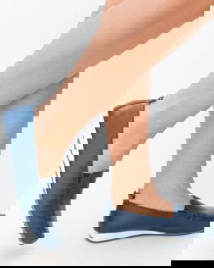 Espadrile Human Bleumarin