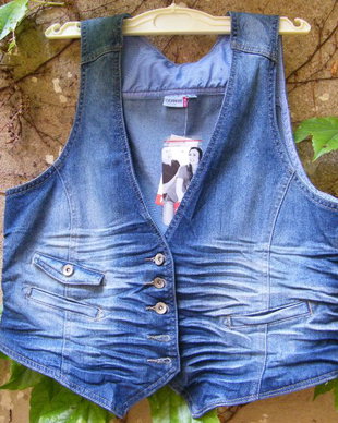 NOU-Vesta denim