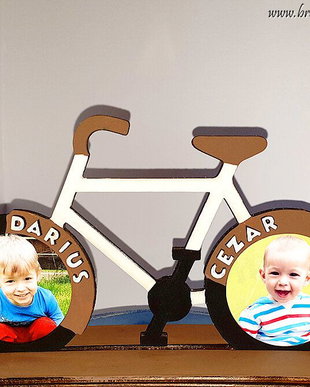 Rama foto personalizata - Bicicleta
