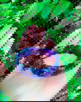 Bratara elastica din Ametist - BR699 - bratara pe elastic, bratara pietre semipretioase, bratara mov, cadou pentru sotie, cadou aniversare, cristale vindecatoare