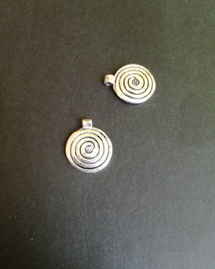 PANDANTIV SPIRALA - 21 X 18 MM