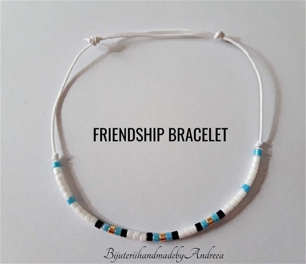 Friendship Bracelet white