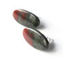 Cercei argint si bloodstone