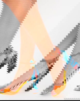 Sandale Alegro Portocalii