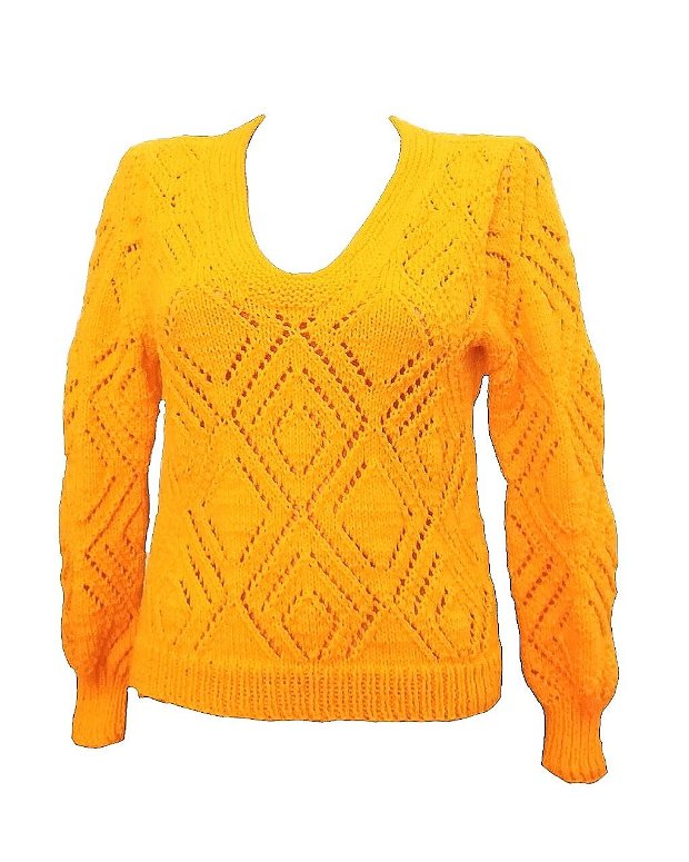 Assert collar Deserve Pulover bluza model dantela tricotat manual galben păpădie | Breslo