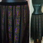 FUSTA VINTAGE BUMBAC FLORAL