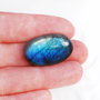 Cabochon Labradorit  Bicolor - LB1