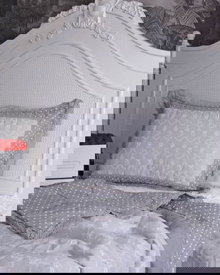 Fata de perna din bumbac cu un model deosebit