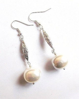 cercei perle naturale 34447